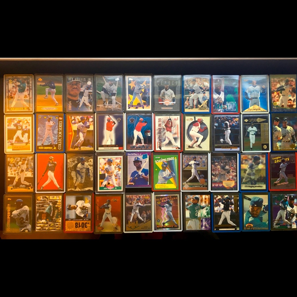 Ken Griffey jr cards rookies included